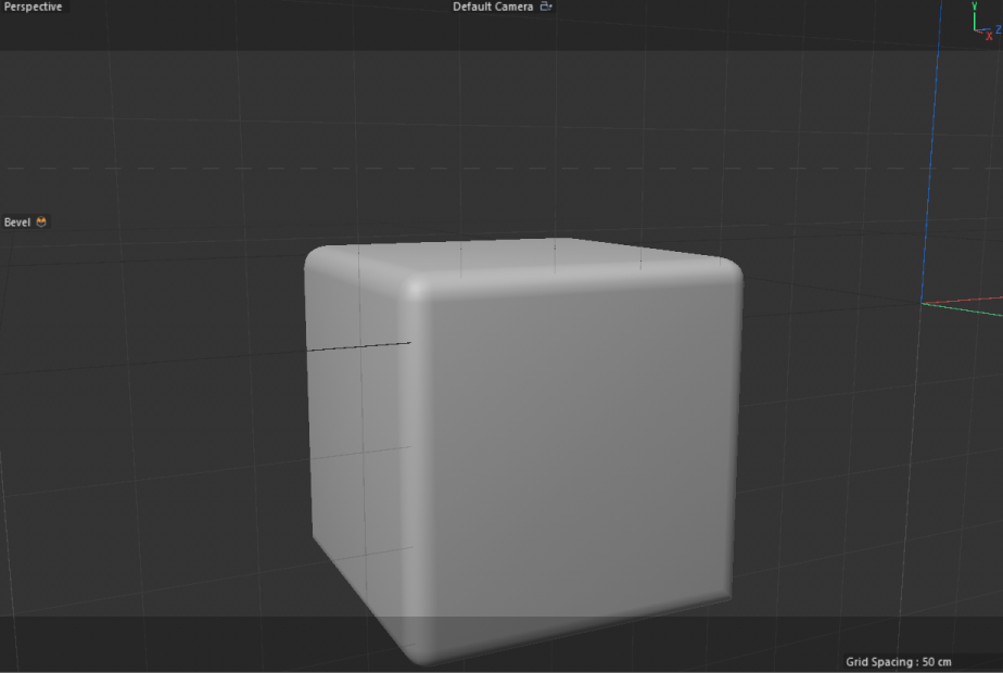 Cube Bevel Smoothing